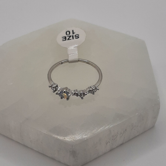 R1026 Blue Ring Plated - Fragrant Jewels - Picture 4 of 8